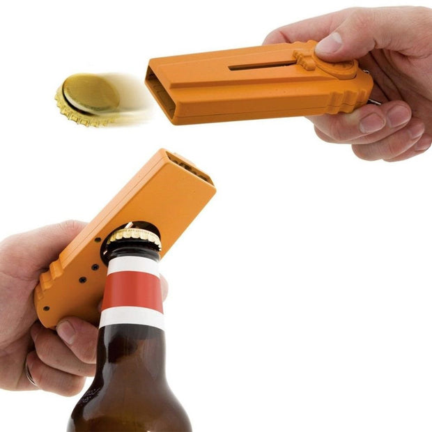 Shoot Bottle Cap for Beer Lovers (With Keyring) - Velvier